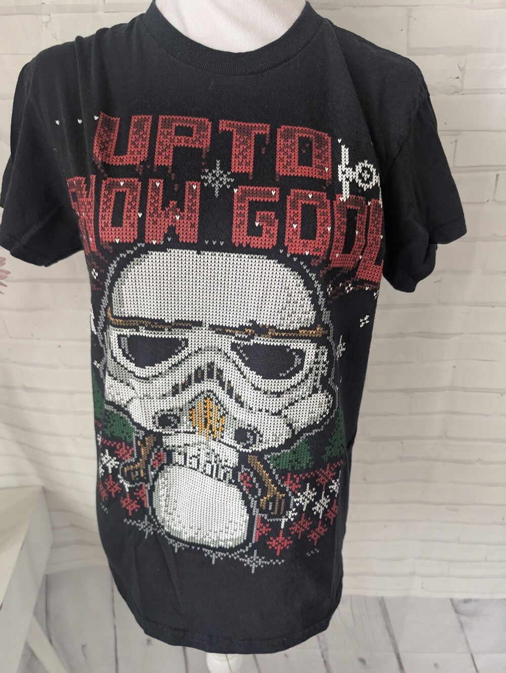 Funko Star Wars -Black Short Sleeve Tee with Stormtrooper Gender Neutral